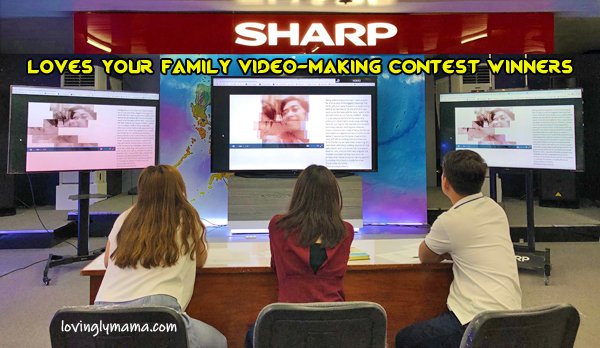 Sharp Loves Your Family Judge_video making contest winners