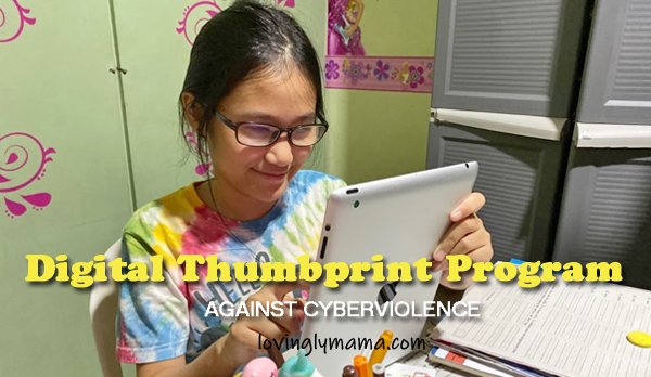 Digital Thumbprint Program - cybersecurity - online security - parenting - Bacolod mommy blogger- Globe Telecom - Shane cellphone - Shawna ipad