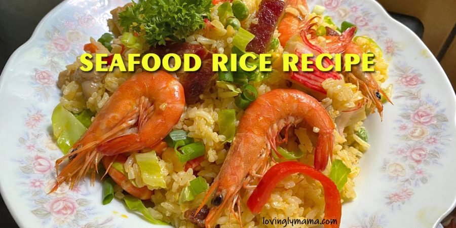 seafood rice recipe - pinoy fried rice - Bacolod mommy blogger - from my kitchen - homecooking - complete meal