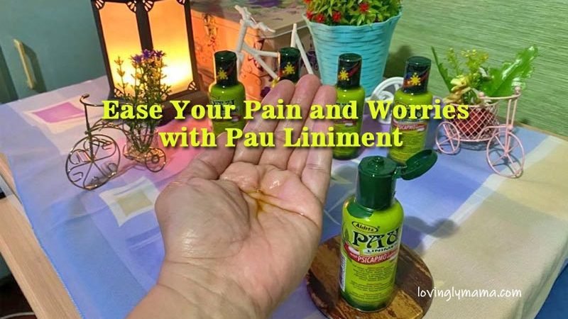 pau liniment for pasma - muscle pains - pain reliever - topical oil - Bacolod mommy blogger