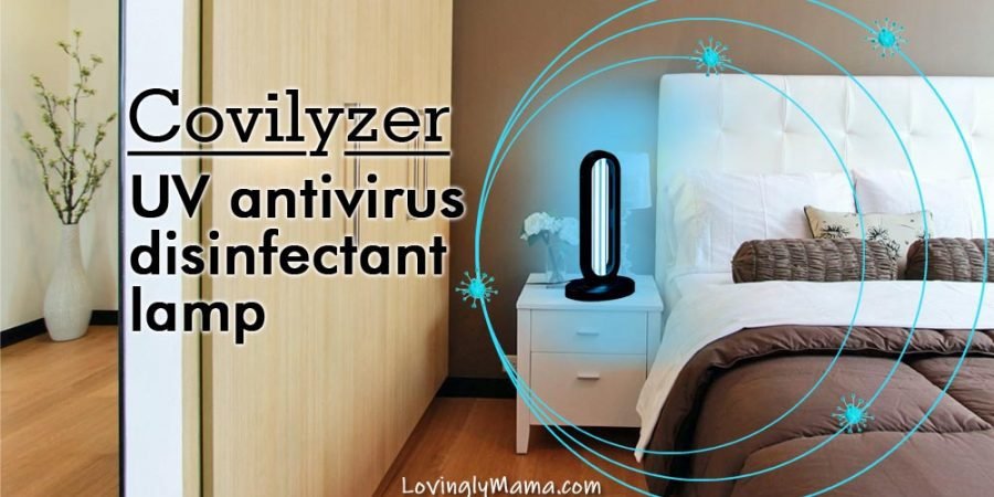Covilyzer UV Sterilization lamp - ultraviolet lamp - Covid-19 - UV sanitization lamp - home - wellness - cleanliness - Bacolod mommy blogger - bedroom
