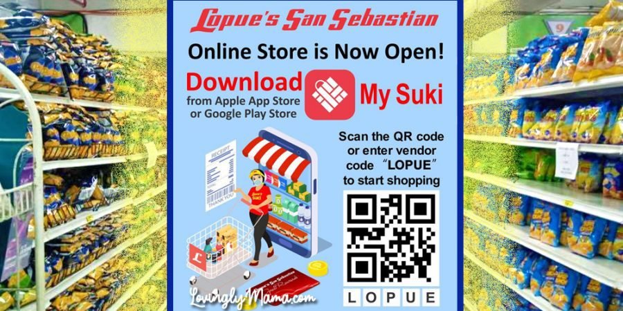 Lopues San Sebastian Online Ordering App - grocery shopping - grocery delivery services in Bacolod - mommy blogger - home - Covid-19 safety - grocery aisle