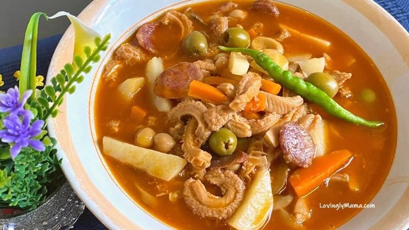 Pinoy Callos Recipe - how to cook callos - Spanish cuisine - Bacolod mommy blogger - homecooking - from my kitchen - spicy callos