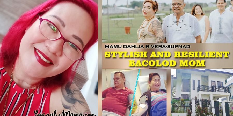 Dahlia Supnad - Bacolod mom - liver cirrhosis - online seller - barter - Bags r Us - stylish mom - red hair cover