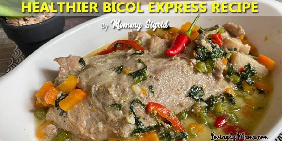 healthier bicol express recipe - homecooking - from my kitchen - urban garden - vegetables - ribs - family meal - cover