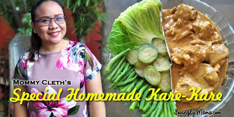 homemade kare-kare - how to make kare-kare - homecooking - Bacolod mommy blogger - Bacolod Mommy Cleth - pork pata and peanut sauce - cover