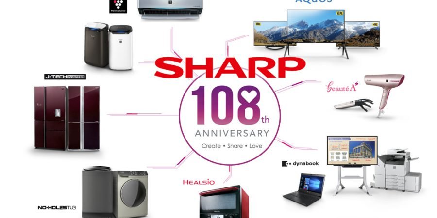 Sharp 108th Anniversary - Sharp Philippines - Sharp Appliances - stay at home - new business - hosts - new innovations