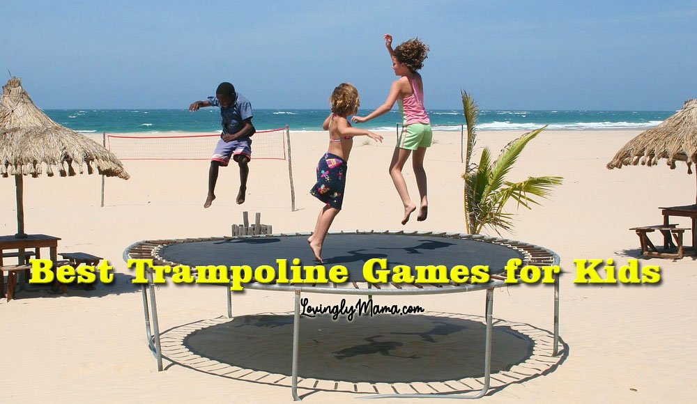 trampoline toys and games