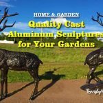 quality cast aluminum scuptures - gardens- outdoor decor - landscaping - statuary - aluminum statues
