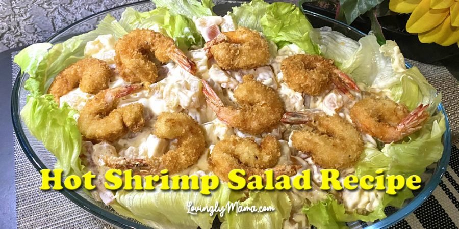 hot shrimp salad recipe - seafood recipe - Chinese dish - appetizer - savory salad- homecocoking - from my kitchen