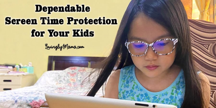 Blue Light Kids - screen time protection for kids - anti-blue light - gadgets for kids - virtual learning - bedroom