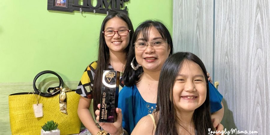 mommy blog of the year - mommy blogger - 2nd VP Choice Awards 2020 - Village Pipol - RED Entertainment - home - virtual awards - daughters
