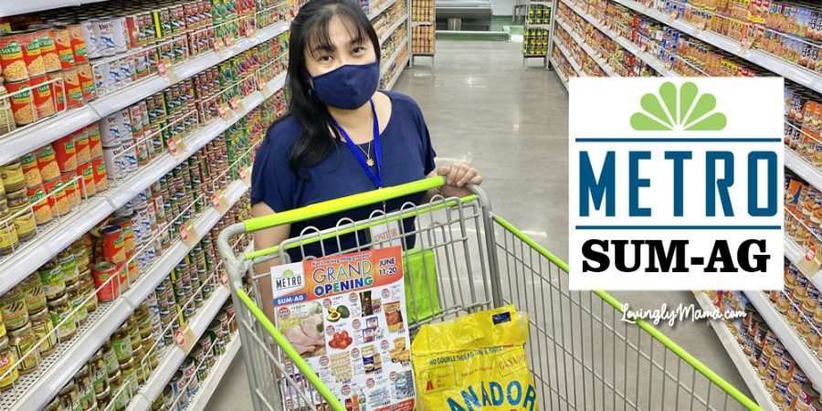 The Metro Stores - Metro Supermarket Sum-ag - grocery items - necessities - safe shopping - face mask