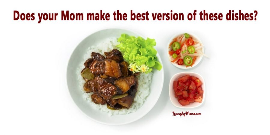 moms make the best - adobo - chicken pork adobo - Filipino dishes - Pinoy favorites - homecooking - adobo with salad