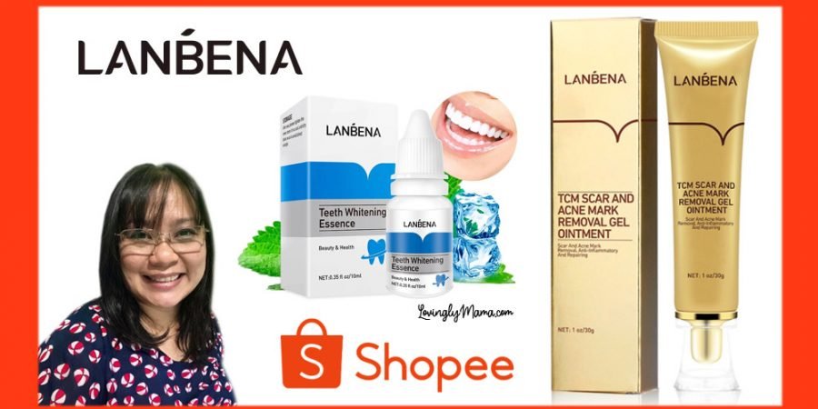 Lanbena Skincare Line - Shopee Mega Flash Sale - affordable skincare - Lanbena teeth whitening essence