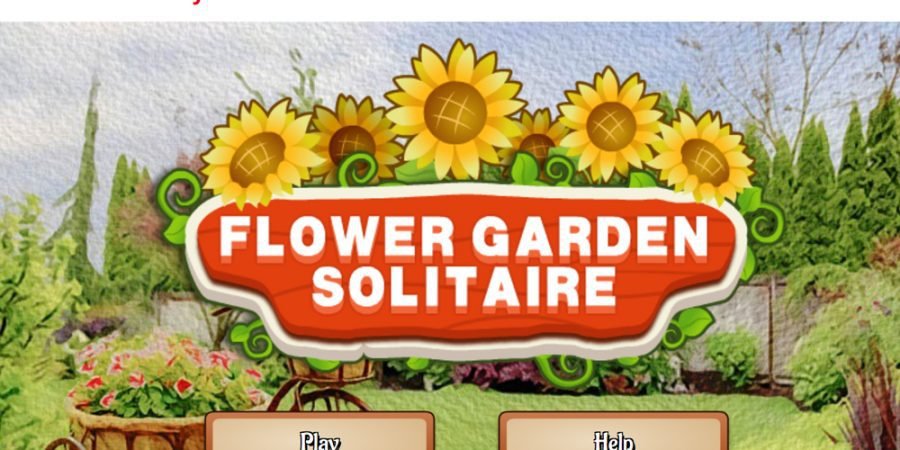 solitaire - flower garden solitaire - free games - free online games - pass the time