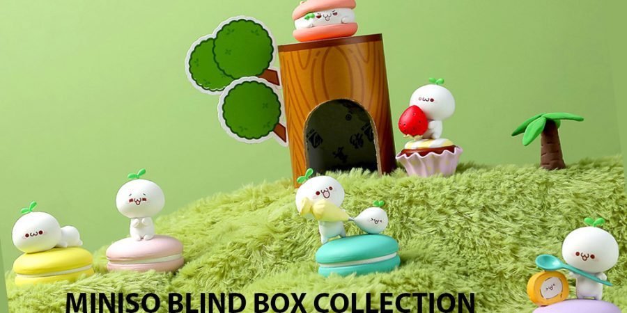 Miniso Blind Box Collection - mystery box - Christmas gift ideas - kawaii stuff - Budding Pop Macaron characters