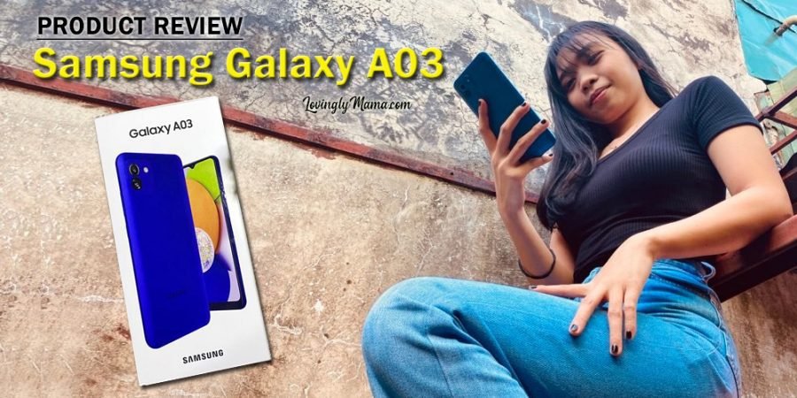 phone review - Samsung Galaxy A03 review - price specs - college student - online schooling