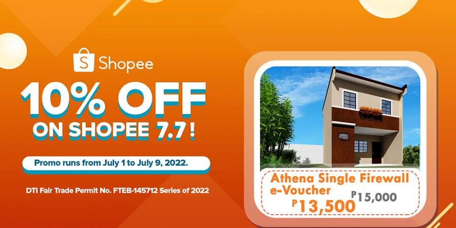 Lumina Homes Shopee 7.7 Mid-Year Sale - Pinay mommy blogger - best affordable housing developer in the Philippines - Athena Single Firewall unit - home improvement