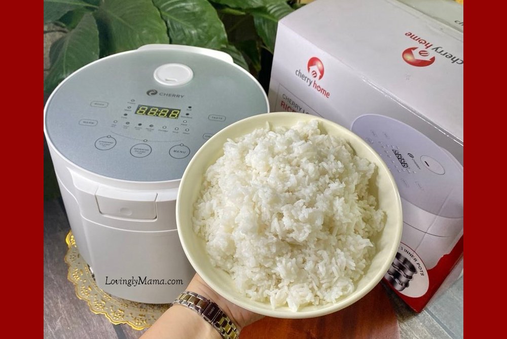cherry low carb rice cooker