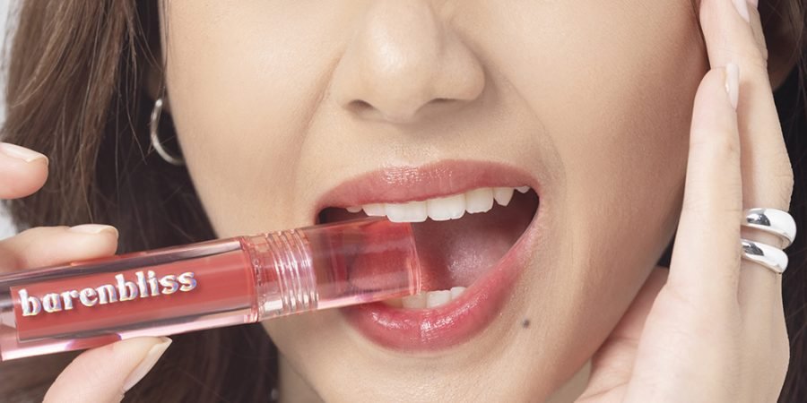 barrenbliss-lip-tint-collection - Korean girl smiling - lip tint - lip color - makeup - cosmetics