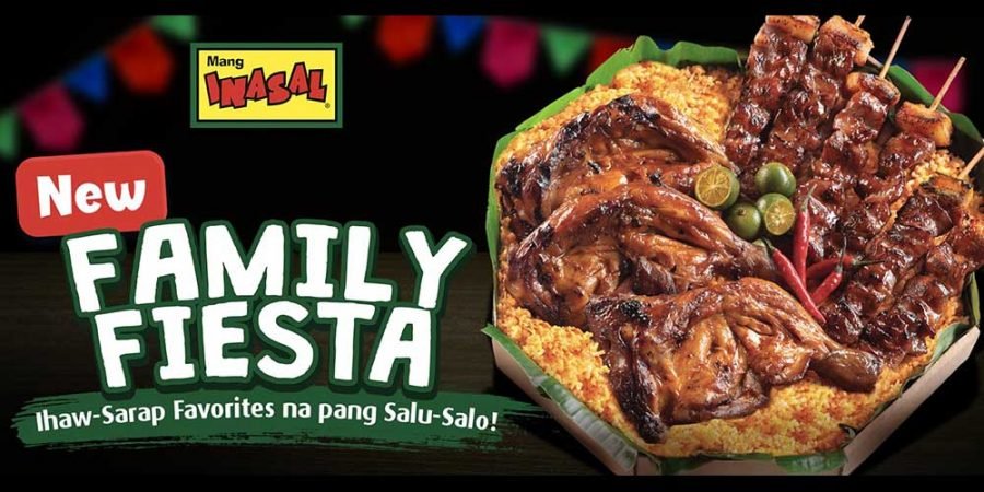 Mang Inasal Family Fiesta combo meal package - grilled chicken- pork bbq - java rice - Pinoy meals - Bacolod mommy blogger