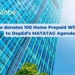 Globe donates 100 Home Prepaid WiFi units to DepEd’s MATATAG Agenda