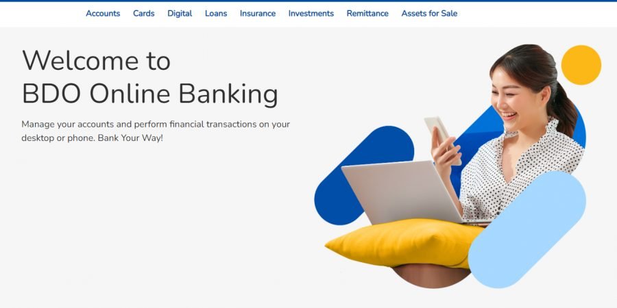 new BDO website - easier banking - we find ways