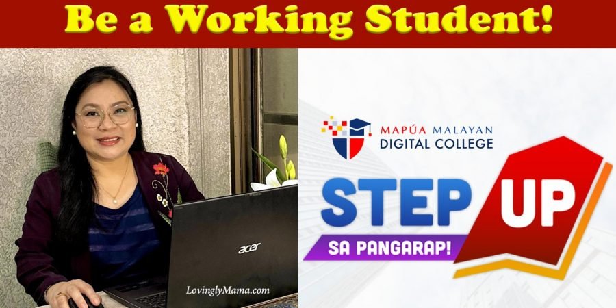 working student - Mapua Malayan Digital College - Bacolod City - online learning - IT courses - business courses - college graduate - diploma - mommy sigrid