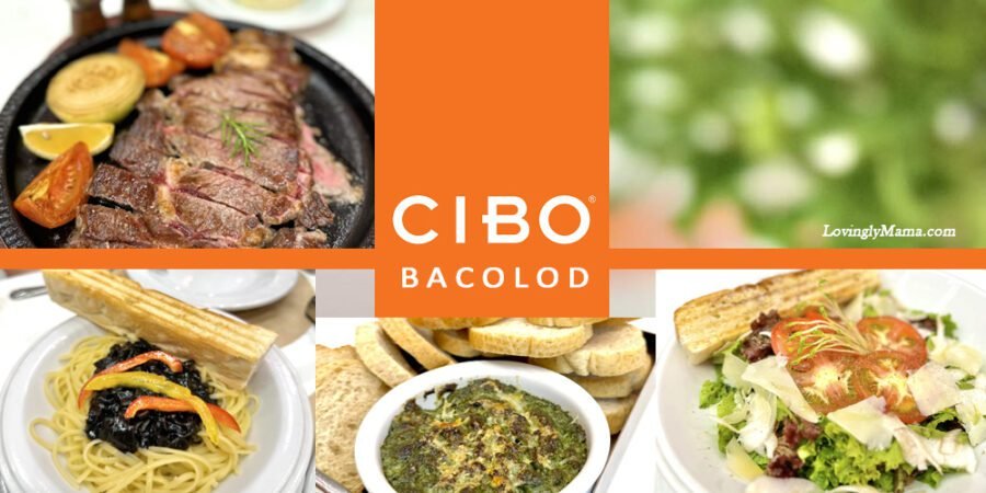 CIBO Italian Restaurant - CIBO Bacolod - Ayala Malls Capitol Central - Bacolod restaurant - Italian food - slow food - organic ingredients - pizza pasta steaks