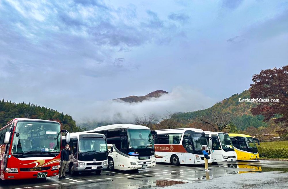 Sun Life Macaulay Club - Sun Life Philippines - life insurance - financial advisors - autumn in Nagoya Japan - travel blogger - tour bus at Shirakawago