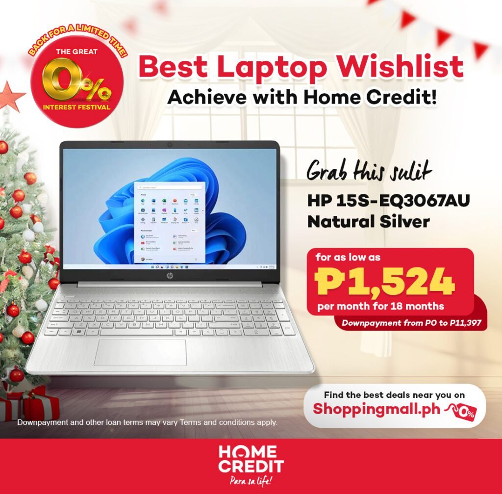 best laptop deals, Christmas shopping, Christmas gift ideas, online learning, gadgets, laptops, Home Credit Philippines, Philippines, money, 13th month pay, Christmas bonus, Bacolod blogger