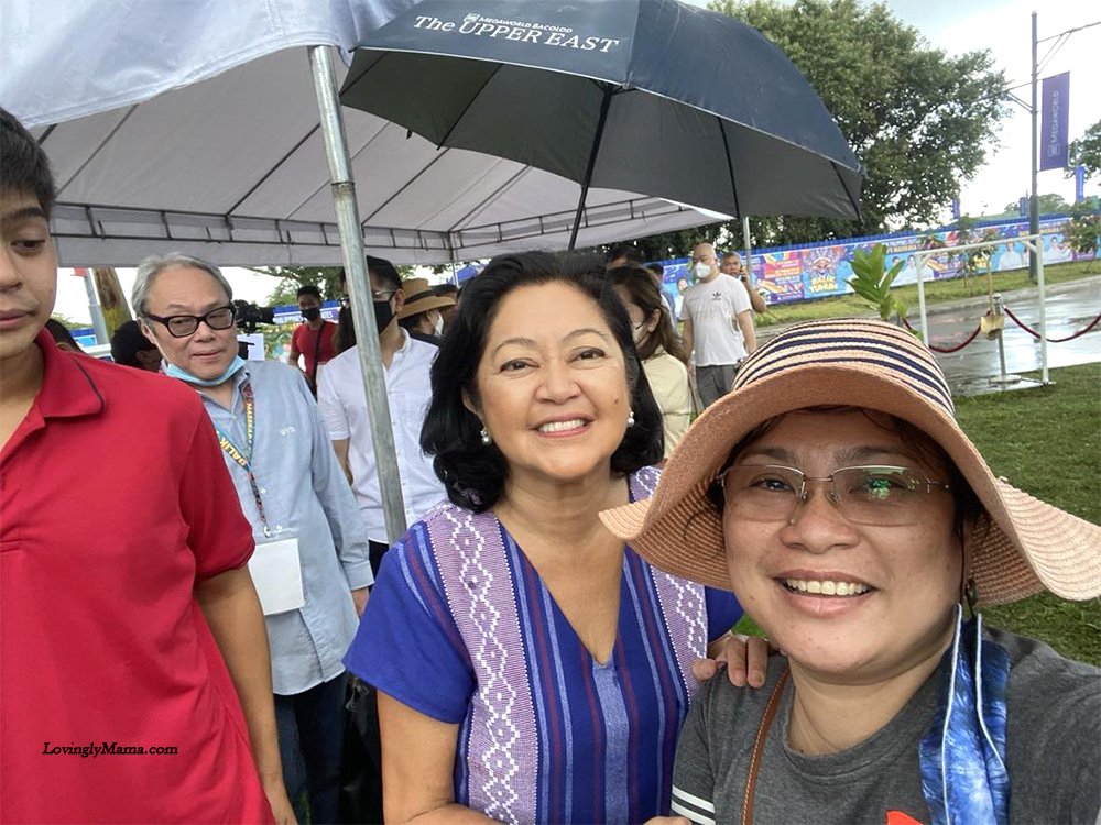 First Lady Liza Araneta-Marcos, First Lady Liza Marcos, First Lady of the Philippines, wife of President Bongbong Marcos, The Upper East, The Upper East Gallery, Megaworld Corporation, Bacolod City, mother, fellow mom, wife,