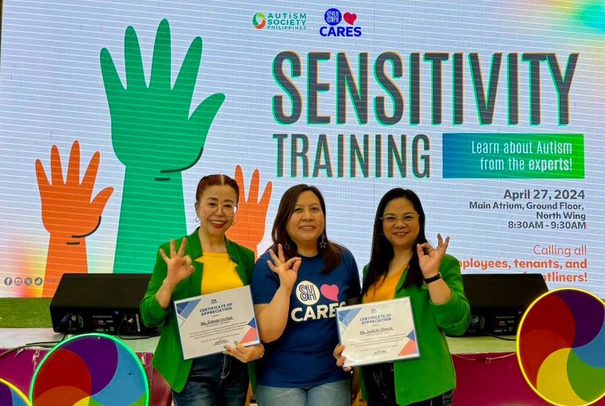 autism spectrum disorder, Bacolod City, SM Cares, SM City Bacolod, mall frontliners, autism, Autism Society Philippines, autism sensitivity training, customers with different needs, SM Supermalls, 