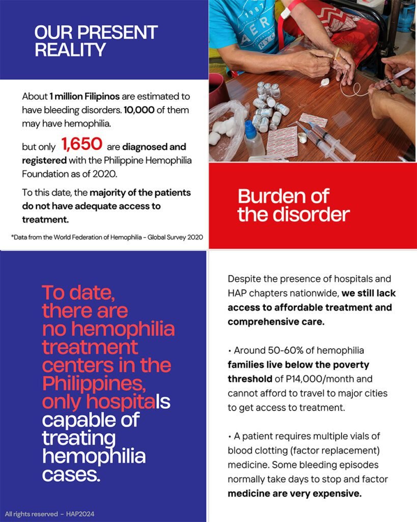 Hemophilia Advocates-Philippines (HAP), hemophilia, blood condition, children with hemophilia, World Hemophilia Day 2024, health, children's health, diseases, family, bleeding disorders, Filipino children, Philippines, genetic, blood disorder, hemophilia care, hemophilia awareness